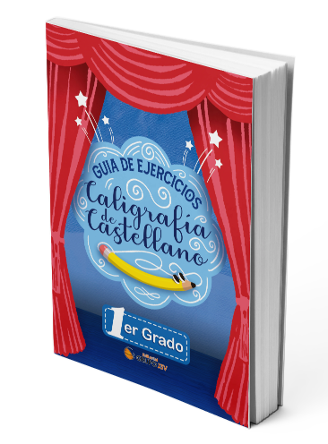 Libro de Caligrafía 1er Grado - Actividades para mejorar la escritura y la motricidad fina en niños. Editorial Grupo J3V.